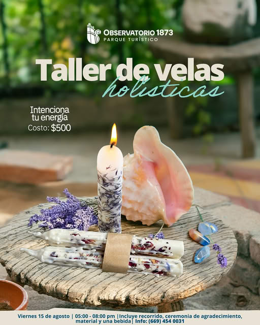 Taller de velas holísticas
