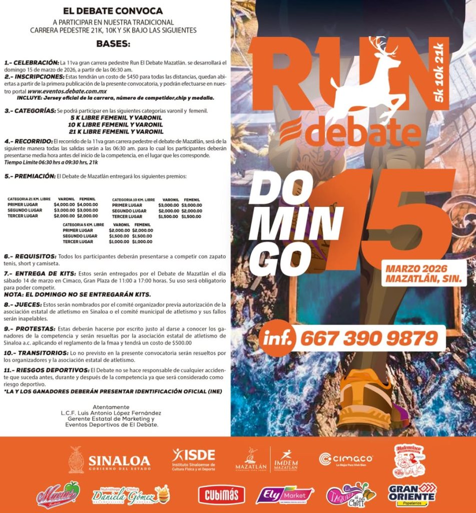 11ª Gran Carrera Run EL DEBATE